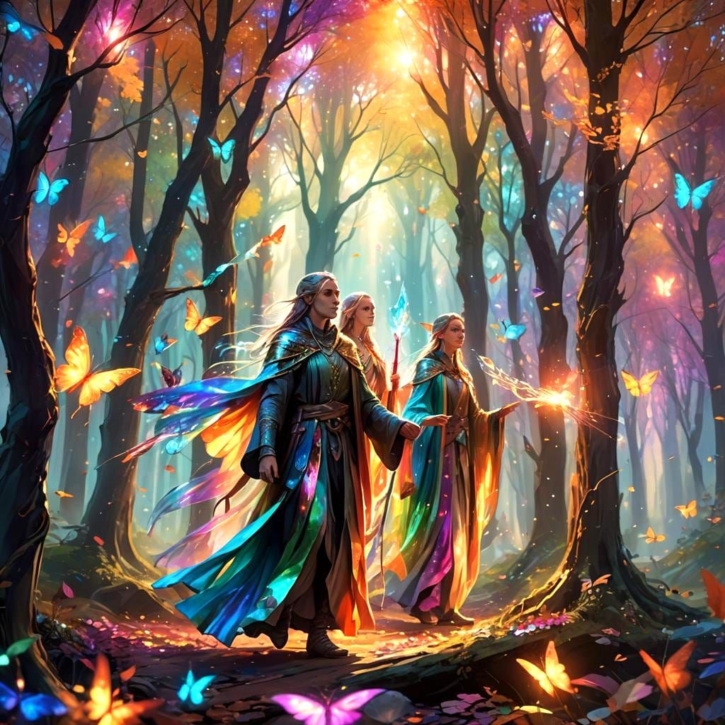 Rainbow Grove: A Fantastical Forest in Unreal Engine