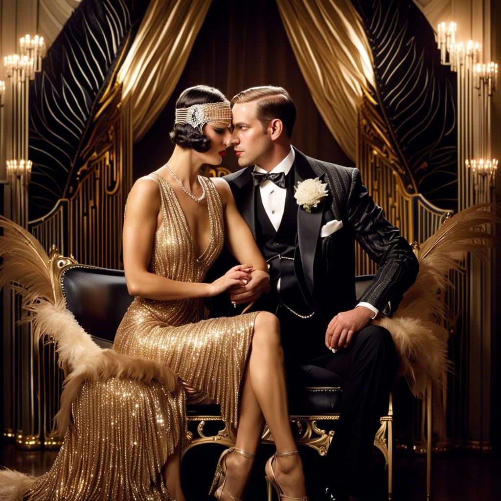 1920's - glamour days and lovers.