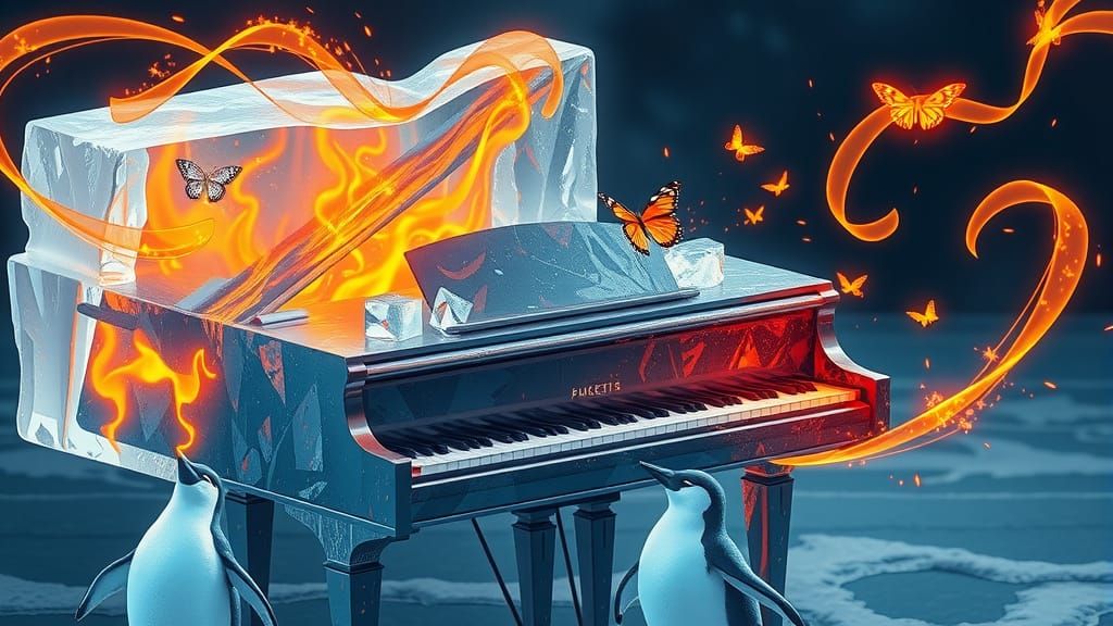 Piano of Ice and Fire Plays Itself