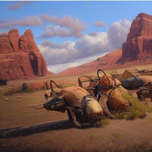 Portrait in Oil Painting Style by James Gurney