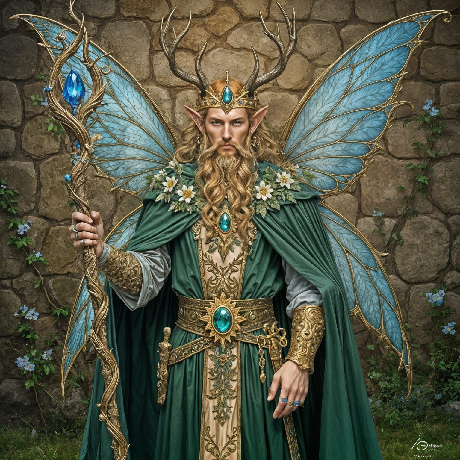 King Oberon: The Majestic Fairy King