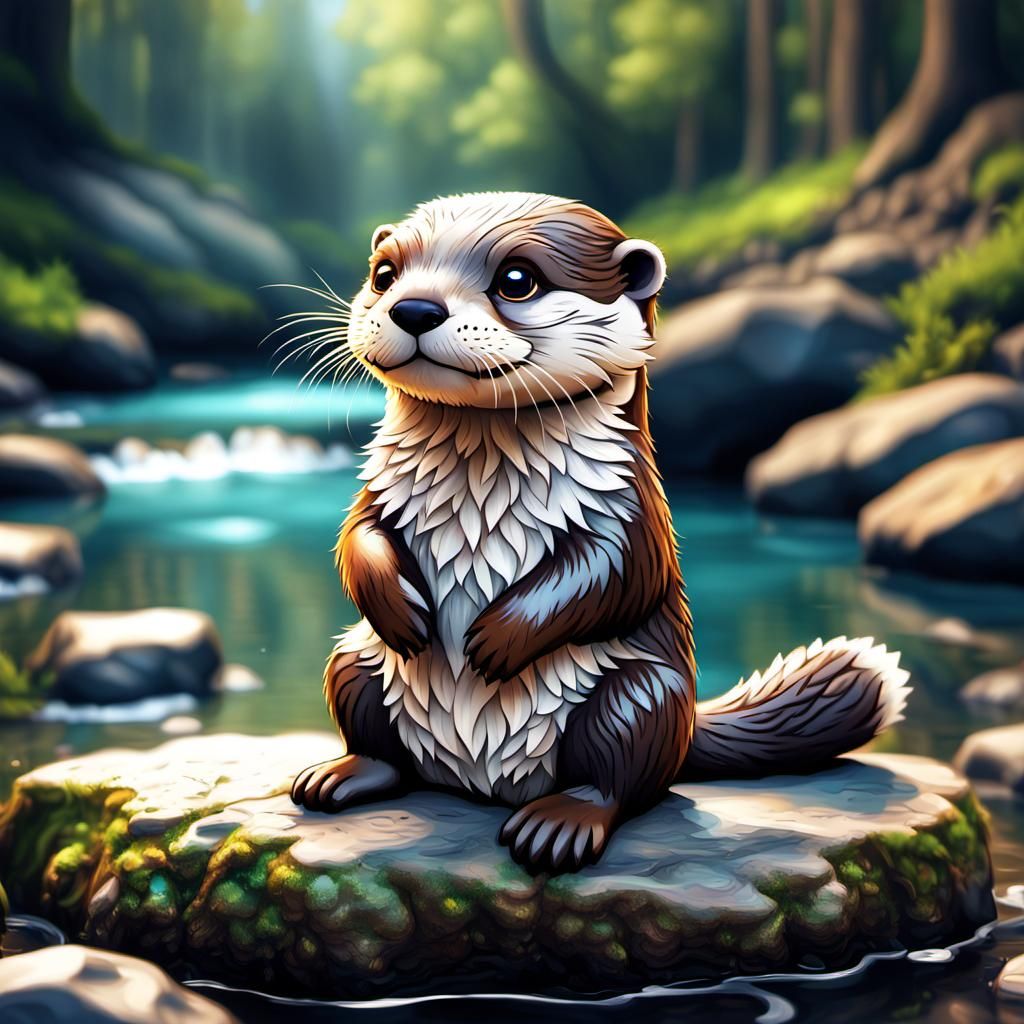 Adorable Otter