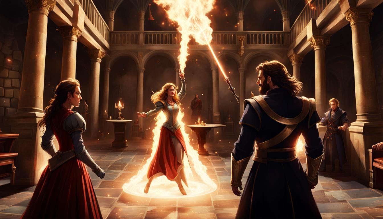 Magical Battle Erupts in Castle Negotiations