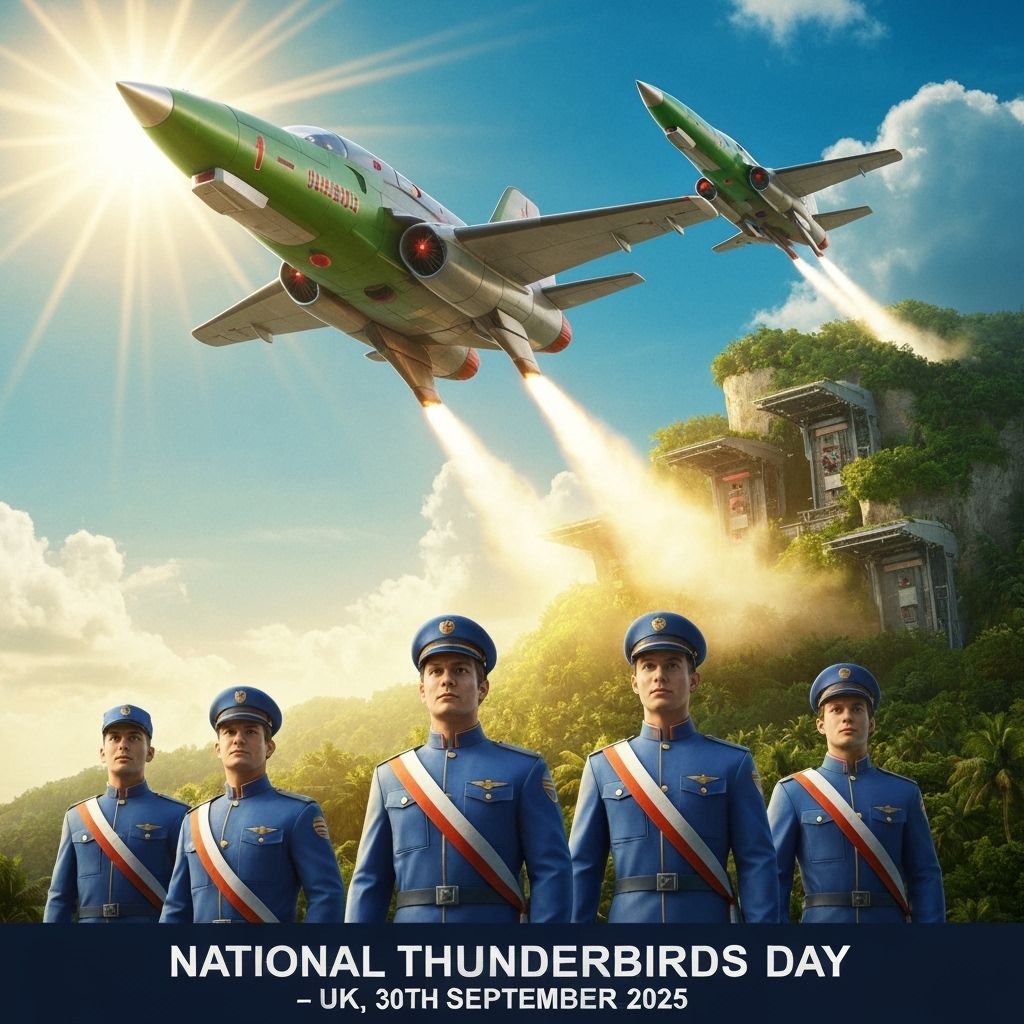 Thunderbirds Launching On National Thunderbirds Day