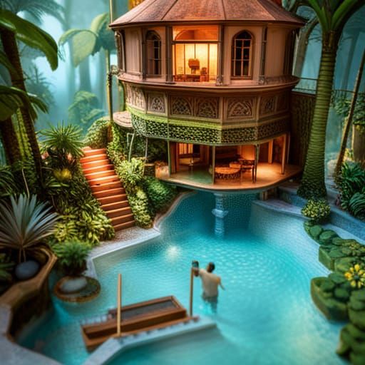 Miniature resort