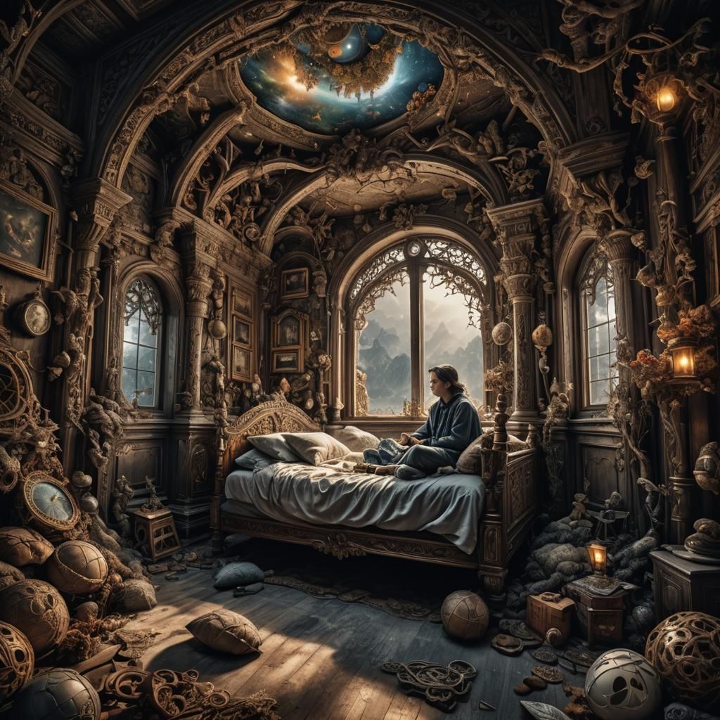 Dreaming Inside a Dream: Hyperrealistic Interpretation