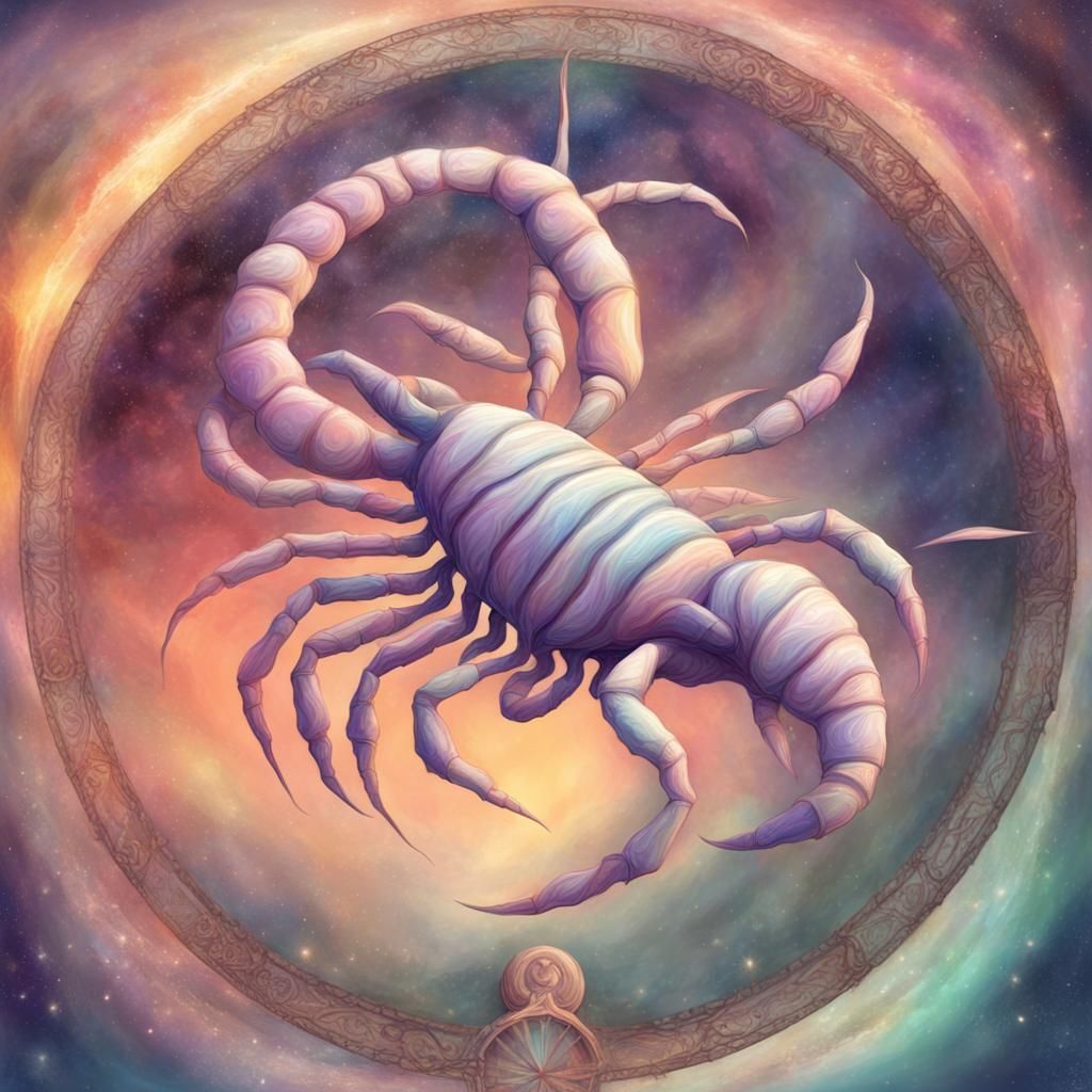 Fantasy Art of Scorpio Astrological Sign