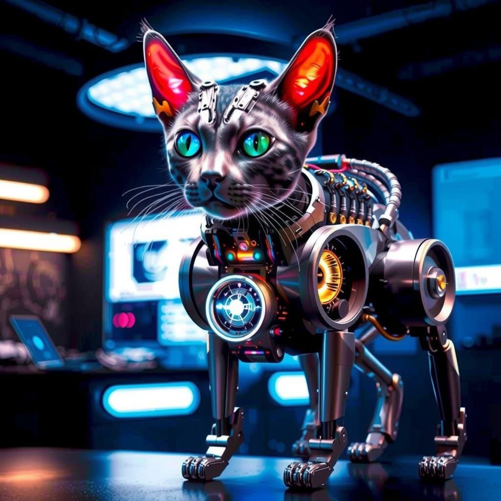Cyborg Cat.