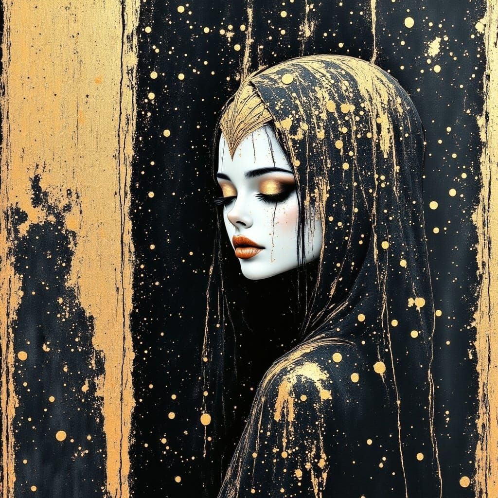 Ethereal Goddess in Spectral Castle