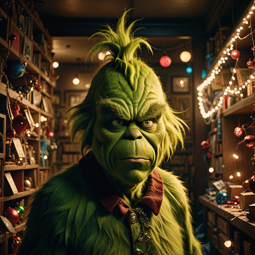 The Grinch Unleashes Christmas Chaos in a Hyper-Realistic Ci...