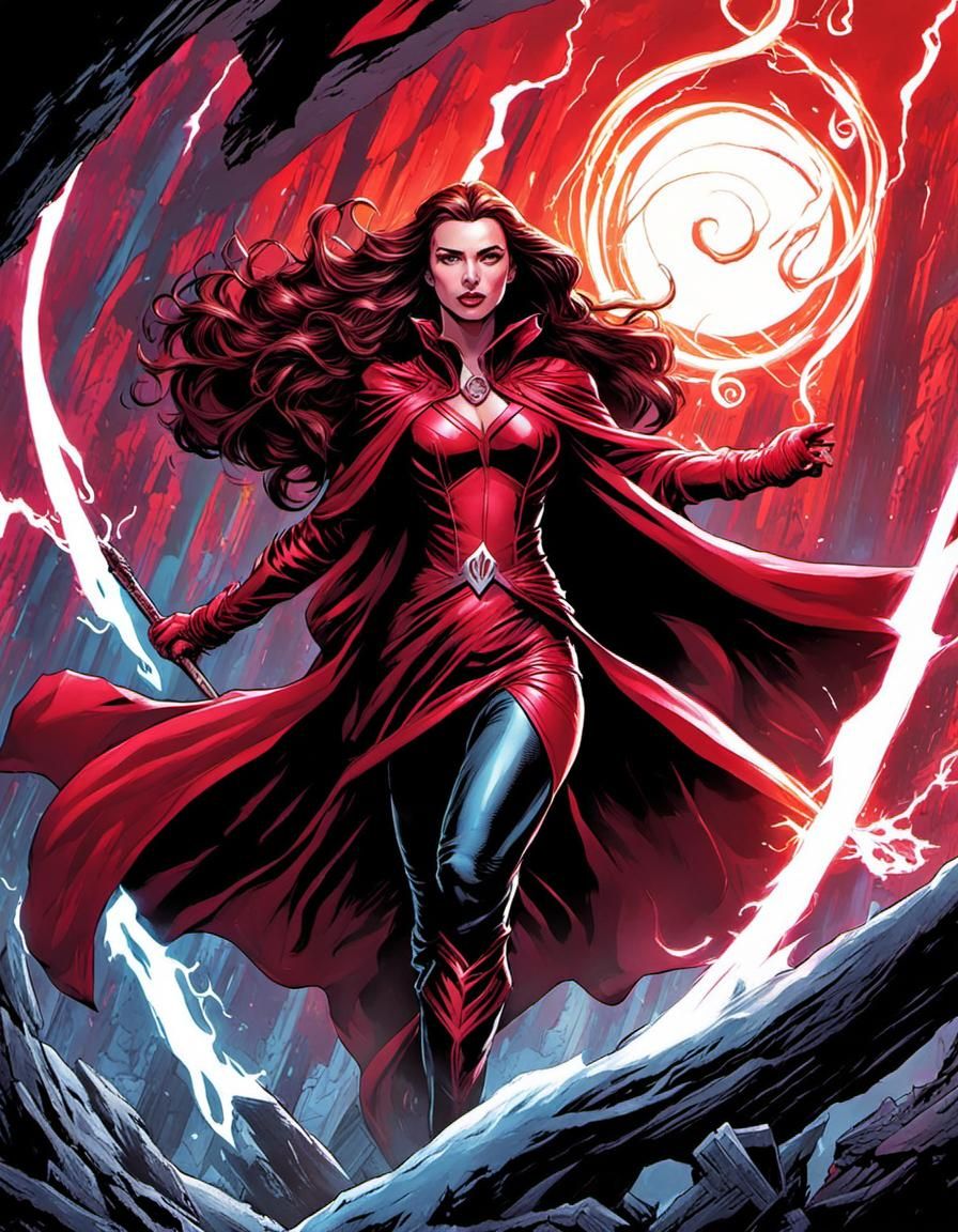 Wanda Maximoff, the Scarlet Witch