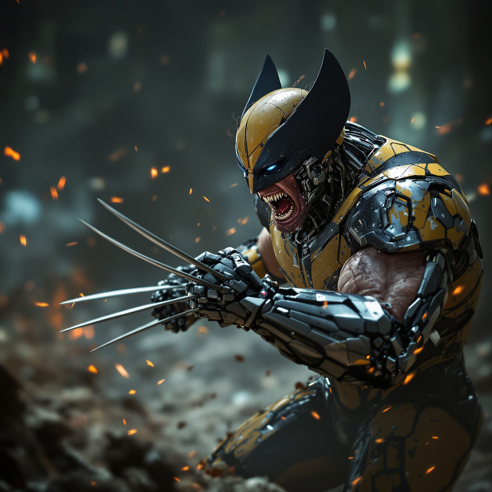 Wolverine Rips Sentinel Face Off in Cinematic Battle