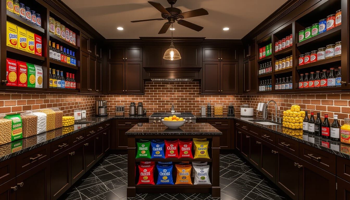 Victorian Storage Room Filled with Goods