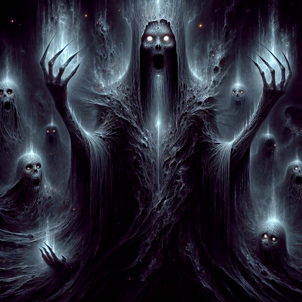 Horrifying Divine Entity of Fear and Terror