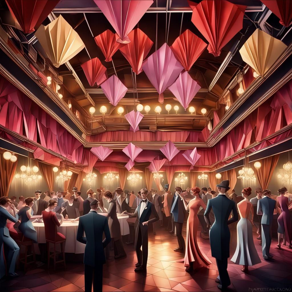 origami 1910 French nightclub