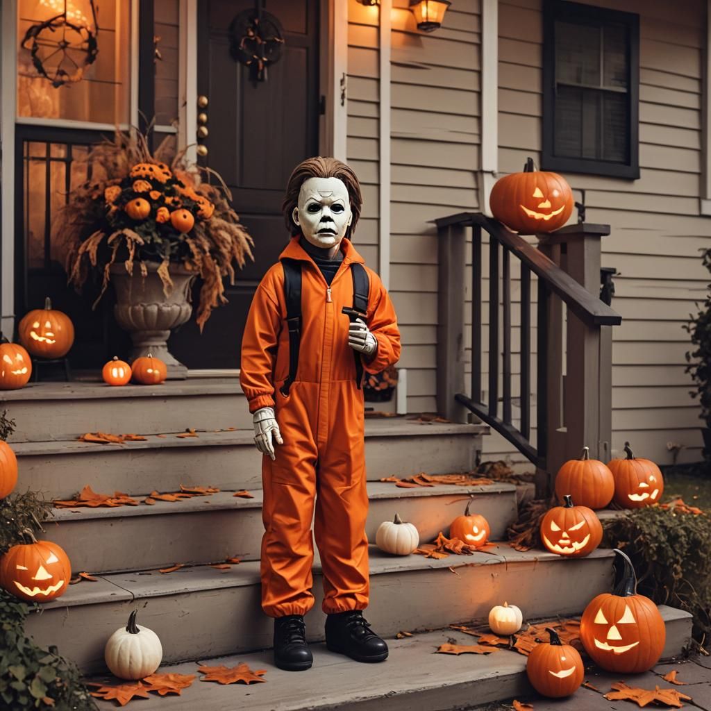 Mini Michael Myers Trick-or-Treating: Horror-Comedy Digital ...