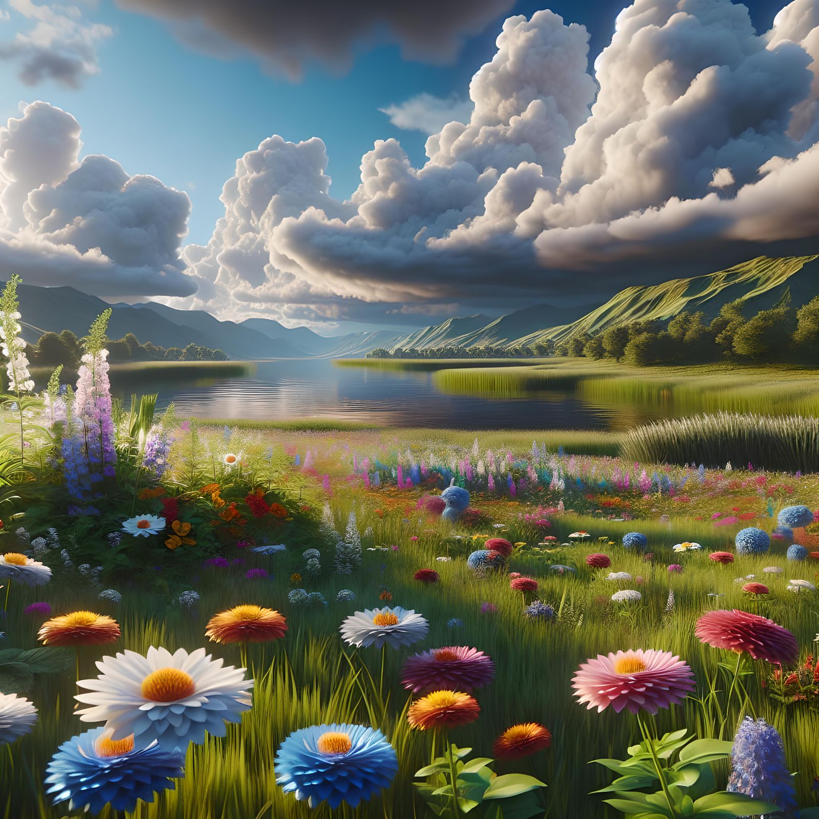 Flower meadow