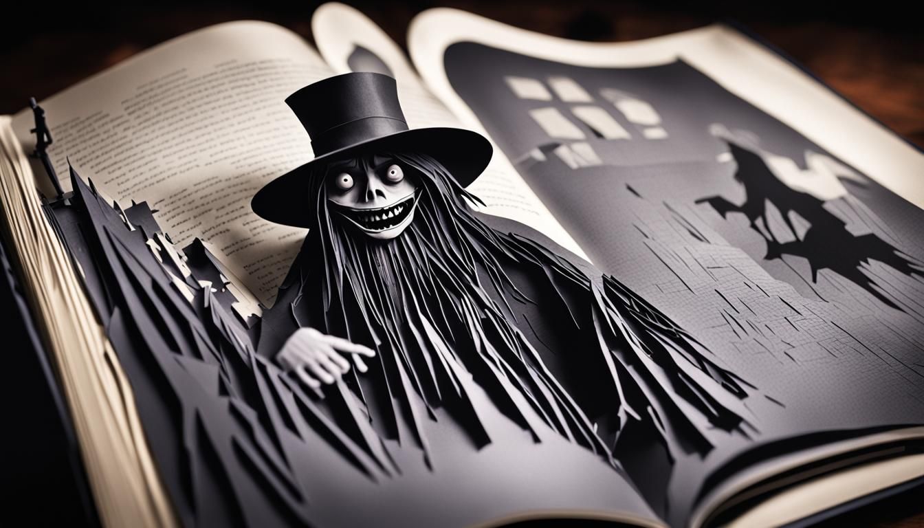 The Babadook Pop-Up Book Illustration