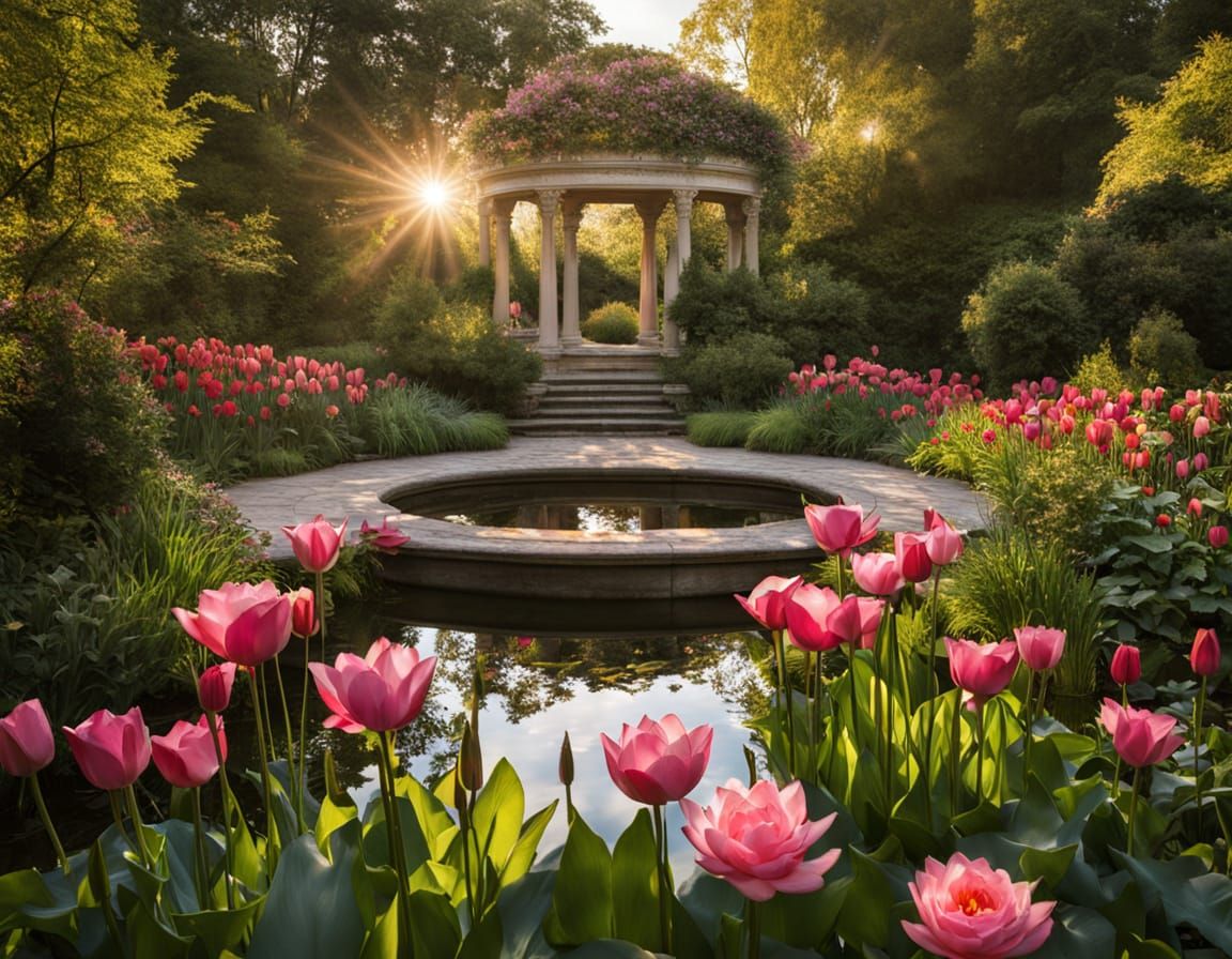 A classical pavilion