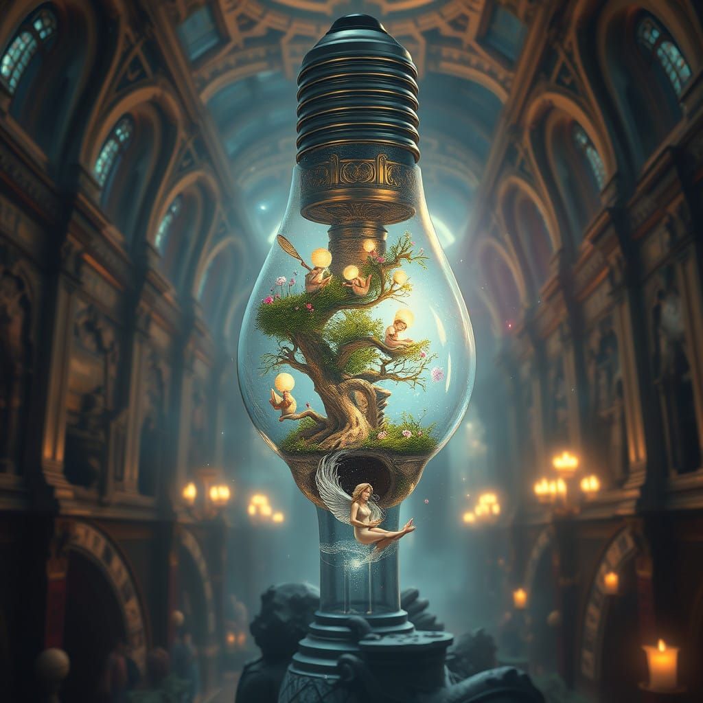 Epic Lightbulb Fairy World Transcends Museum Boundaries