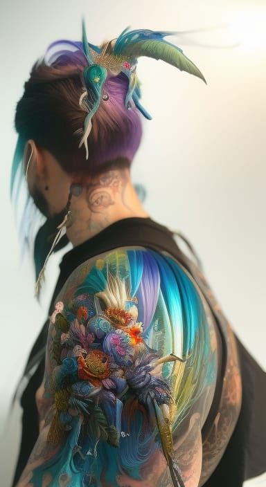 Hyperdetailed Zombie Illustration in Digital Art Style