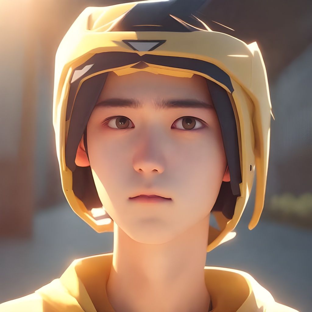 Simple Line Doodle on White Background