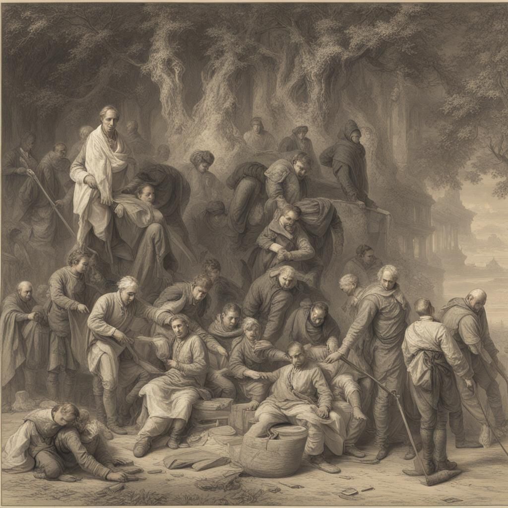 Cosmic Woman with Golden Crown and Dark Wings