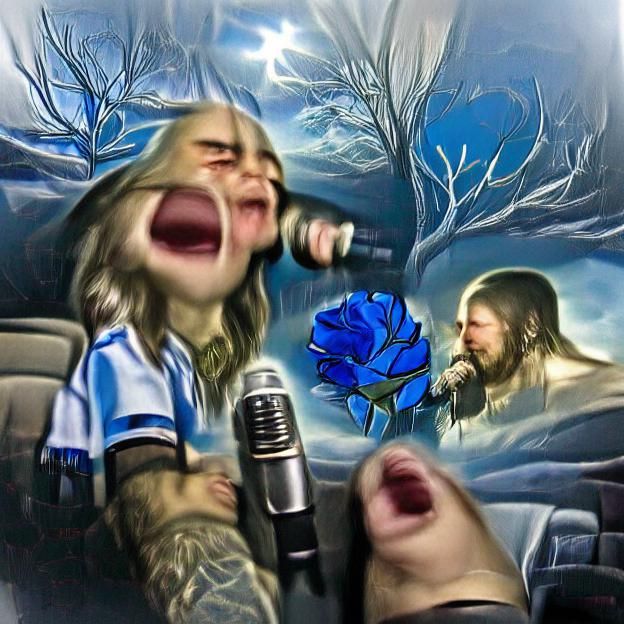 AI Image with Null Prompt