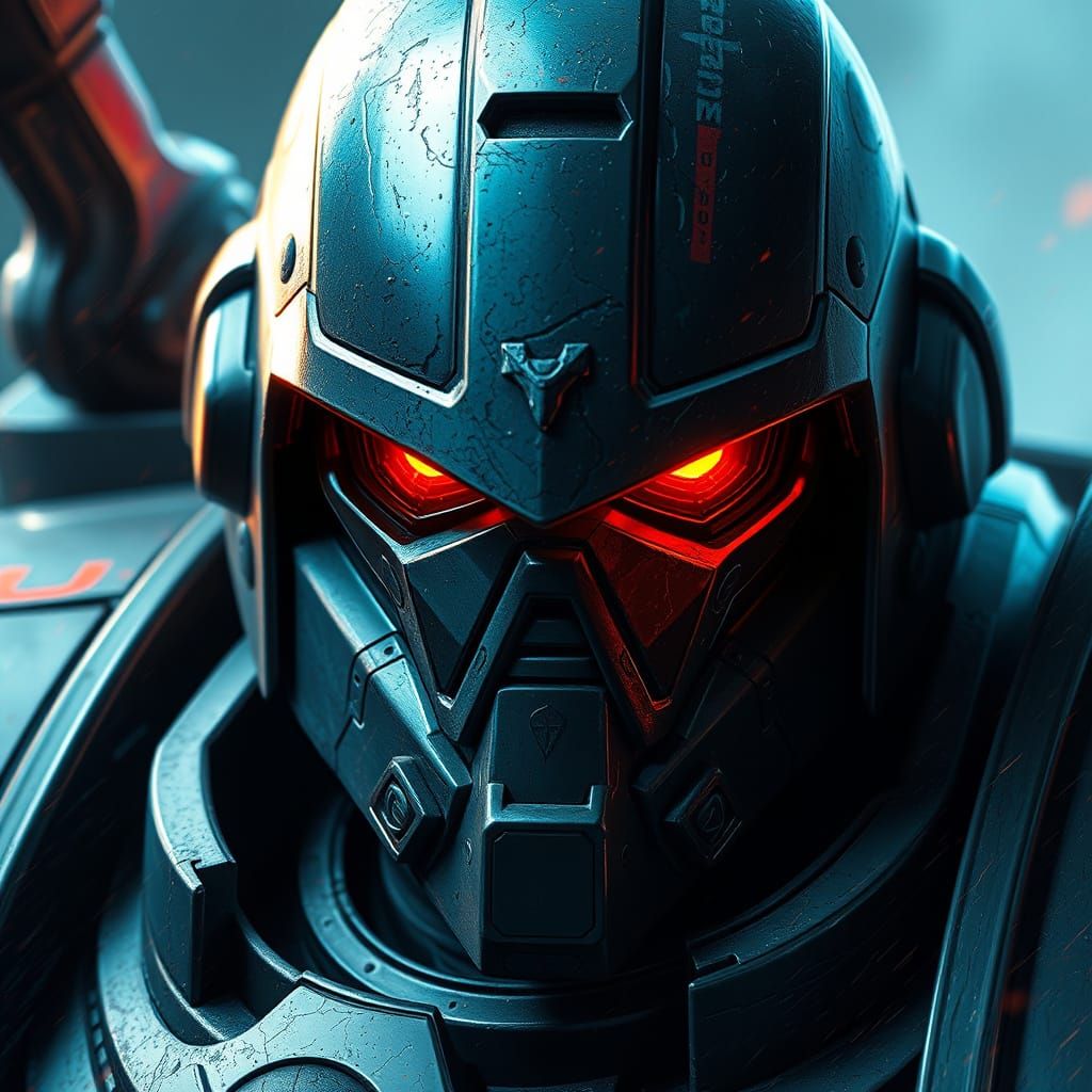 Warhammer 40k Space Marine Concept Art