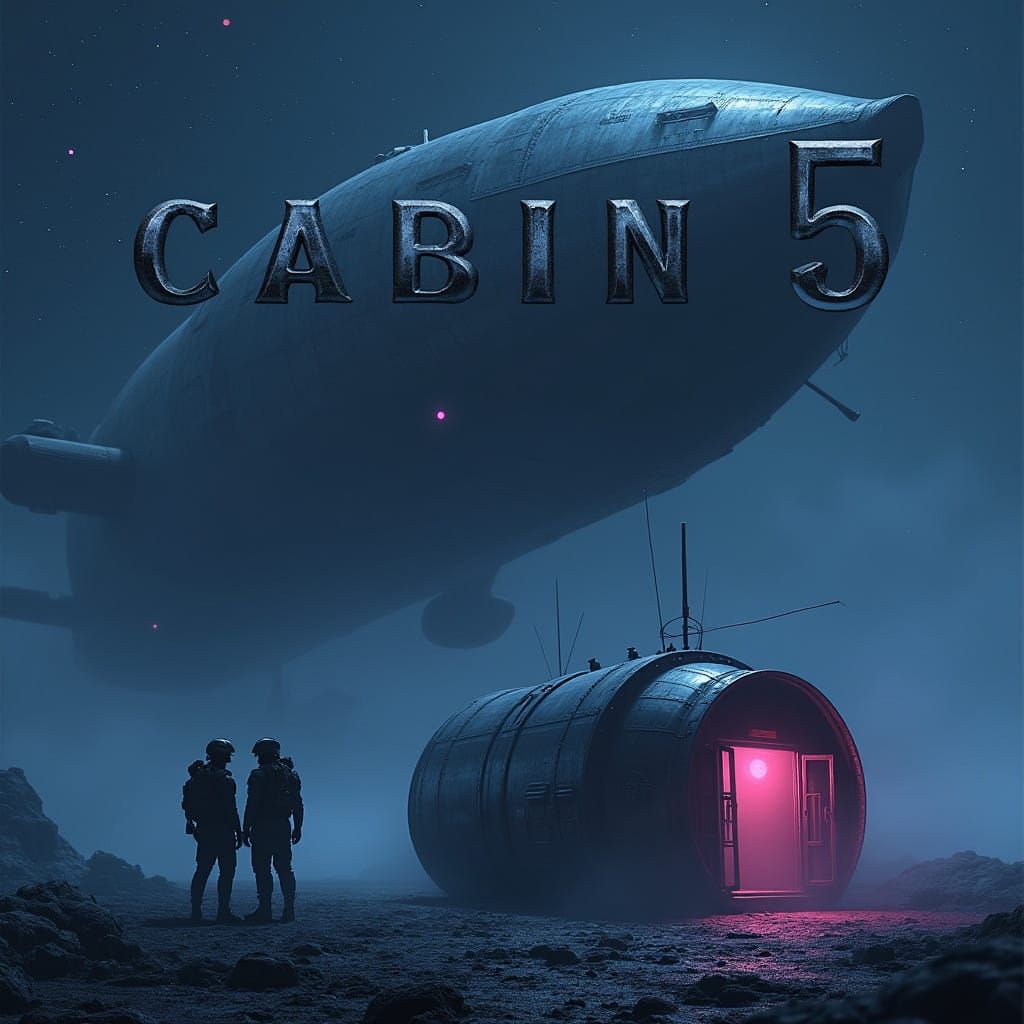 Cabin 5: Dystopian Sci-Fi Thriller Book Cover