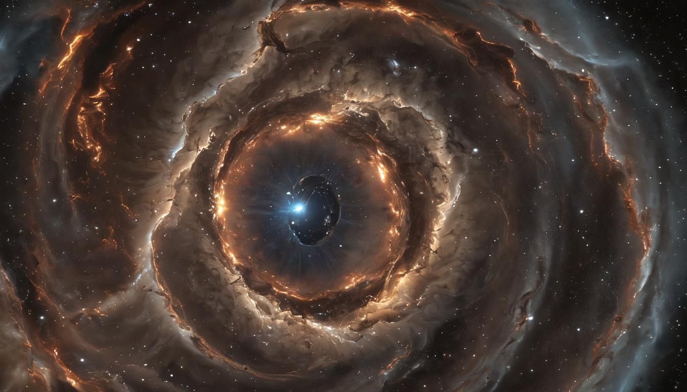 Hyperspeed FPV View Through Intergalactic Wormhole