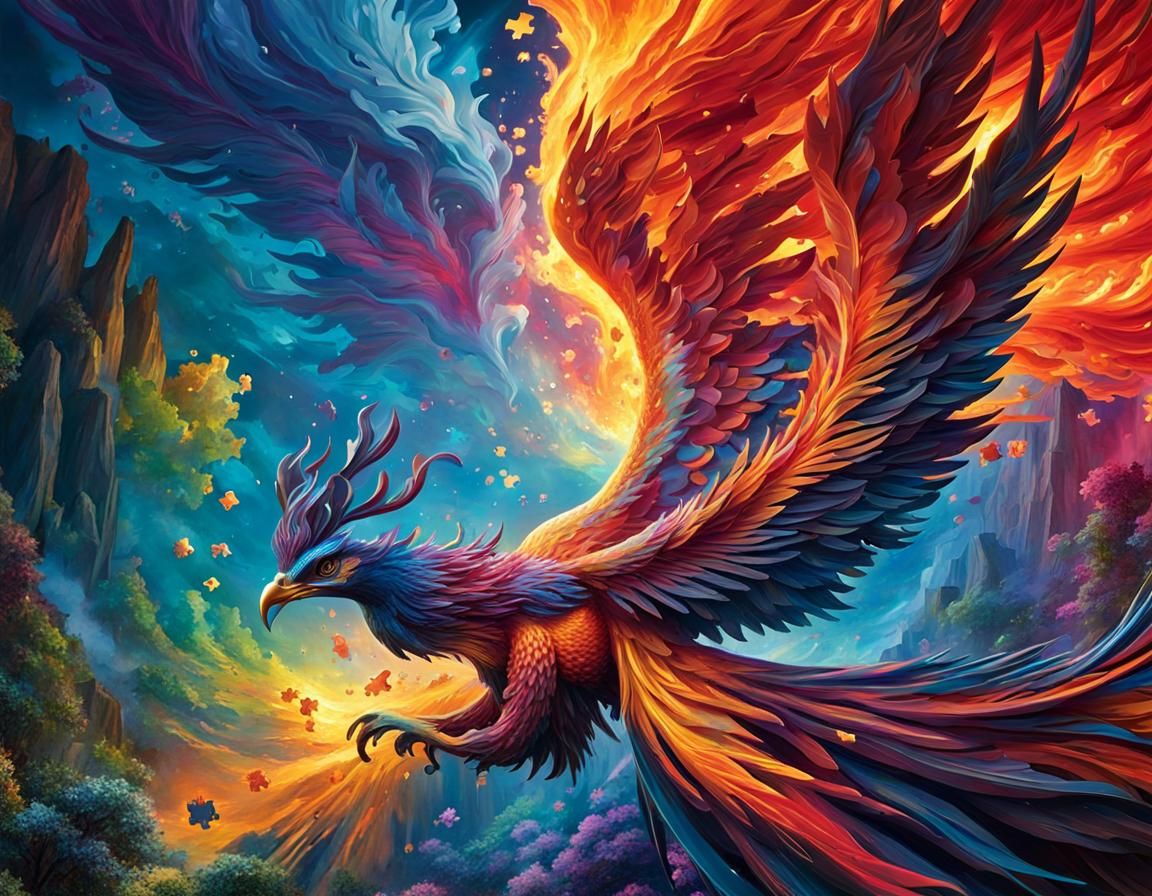 Phoenix Bird Rising