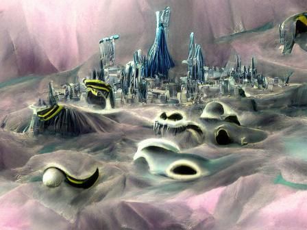 Alien City on the Boreas Abyssal Plain