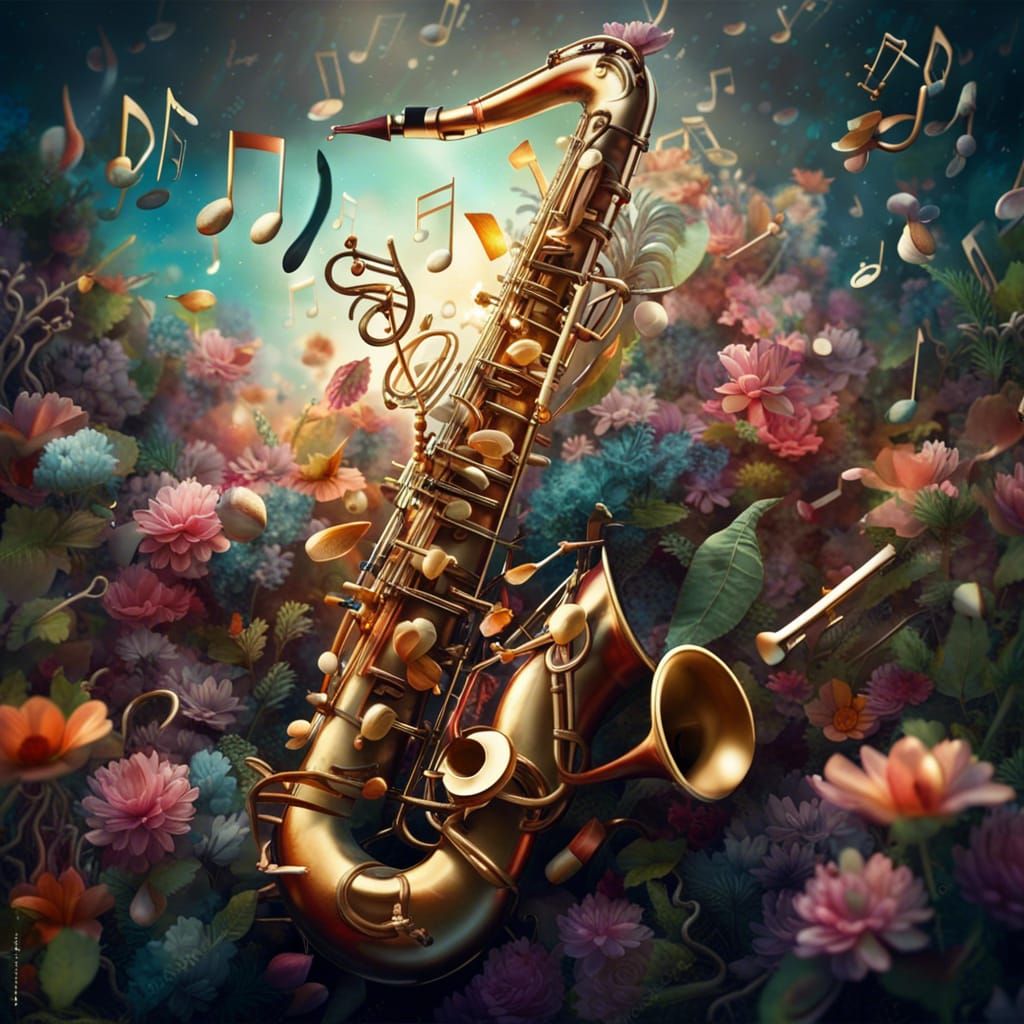 Musical Instruments Spring to Life: Detailed Matte Painting