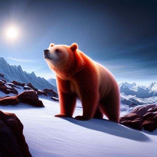 Bear-Shaped Planet Concept Art