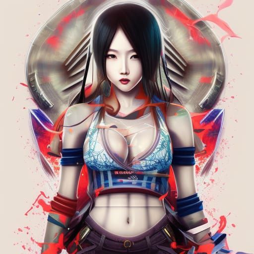 K-Pop Star in Silent Hill Inspired Art
