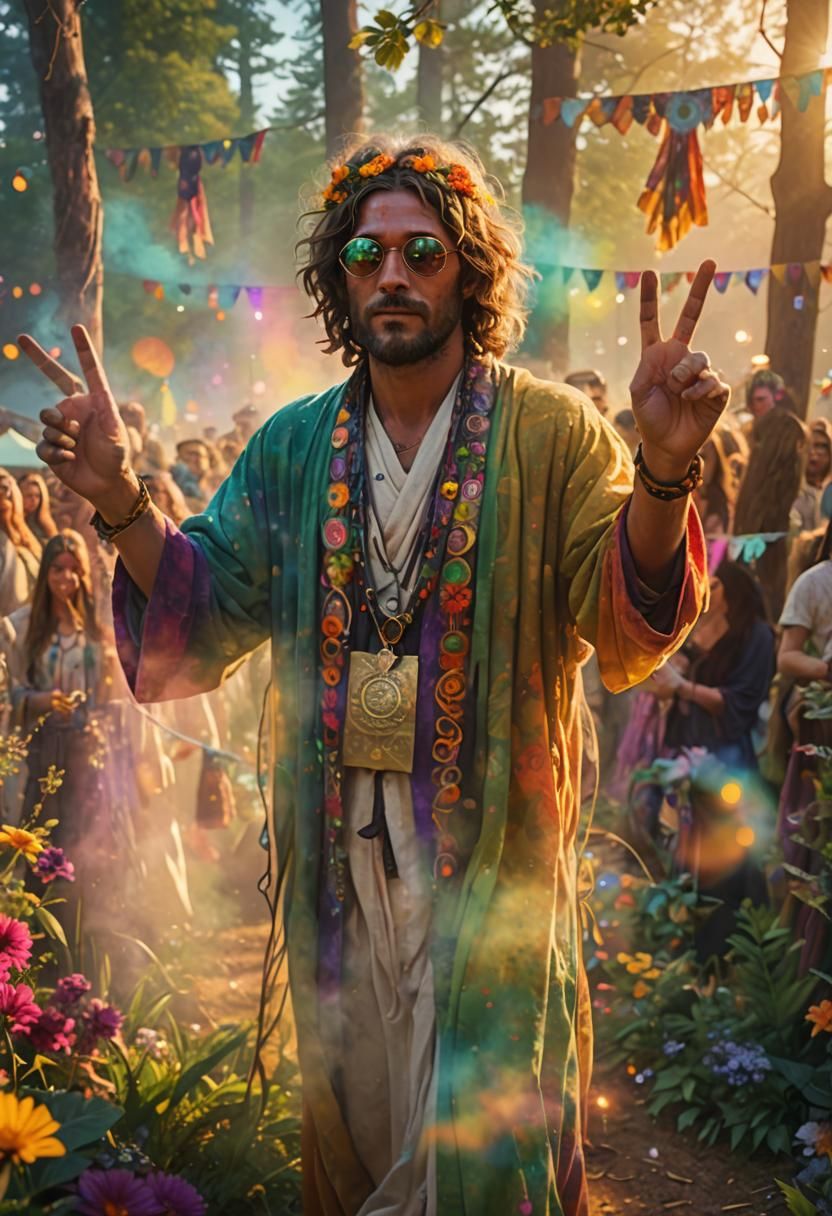 Mystic Figure at Psychedelic Fantasy Festival