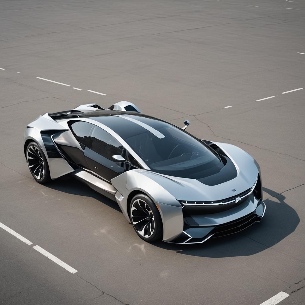 Futuristic Car Concept Art