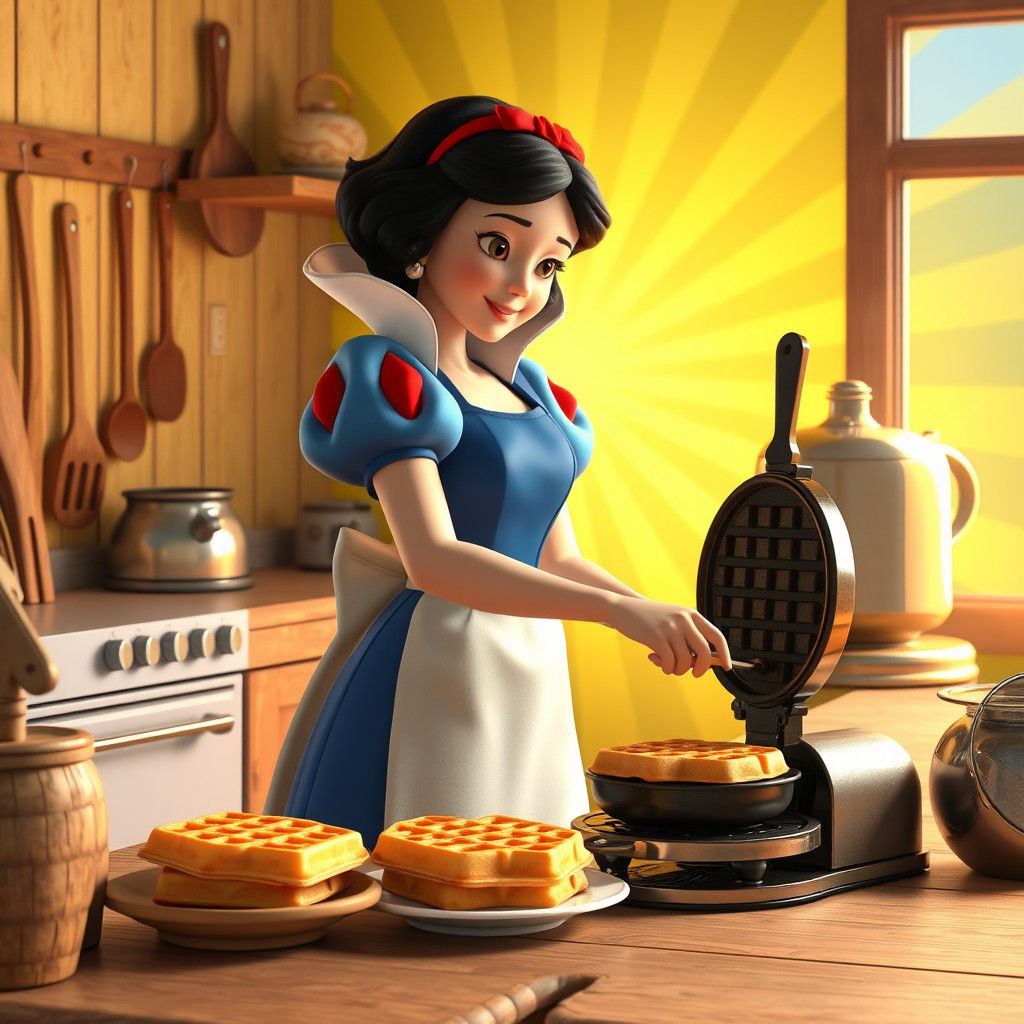 Snow White Makes Waffles: Disney Pixar Concept Art