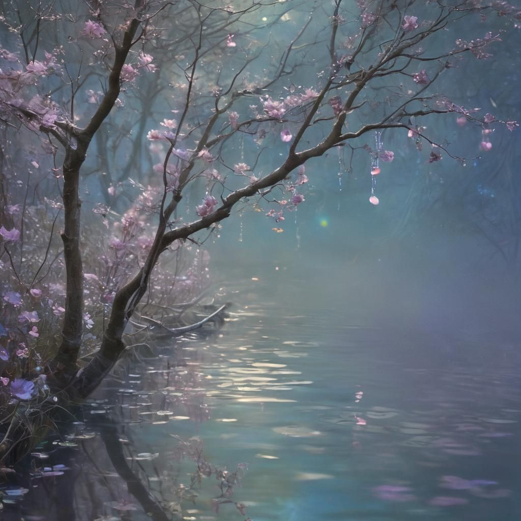 Ethereal Moonlight Sonata in Dreamy Surrealism