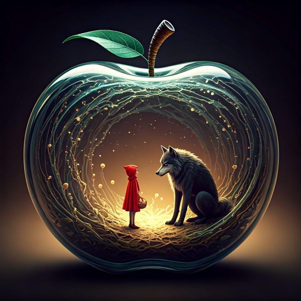 Ethereal Crystal Realm Unveils Little Red Riding Hood and th...