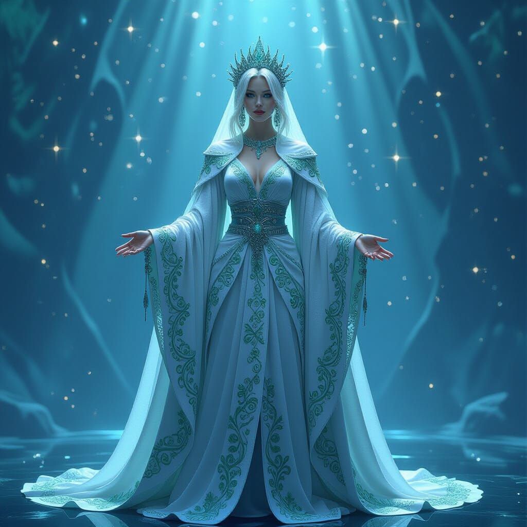 Celestial Alien Princess, Goddess of Stars and Meteors