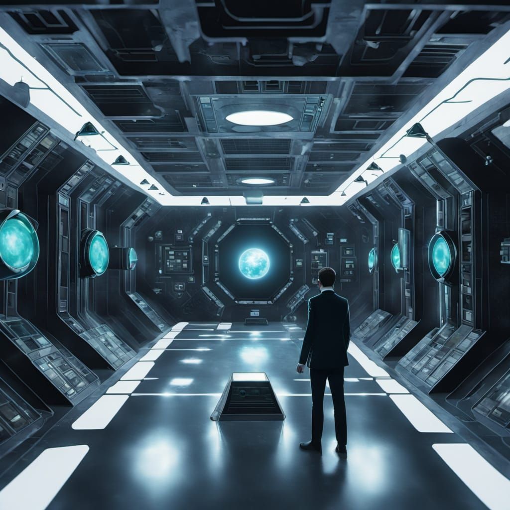 Cosmic Portal Invasion Unleashed in Surreal Scene