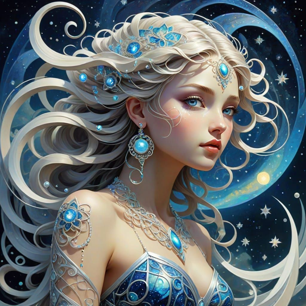 301 (Asteroid) ist im Lenormand die 30, die Lilien, der Frie...