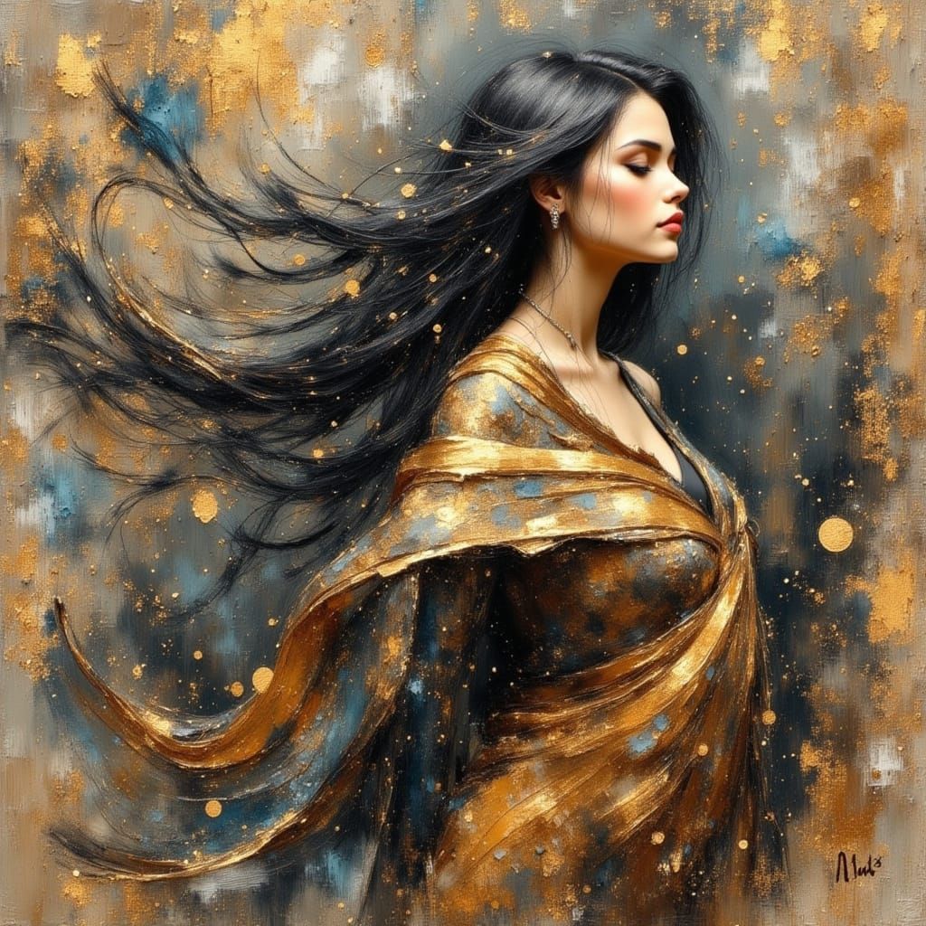 AI-Generated Art with Painterly Softness