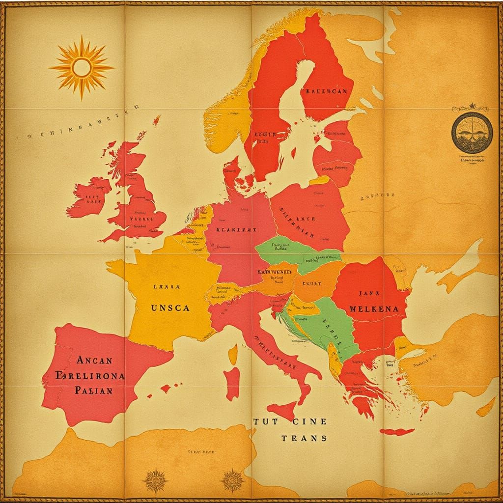 Alternate History Political Map Revealed
