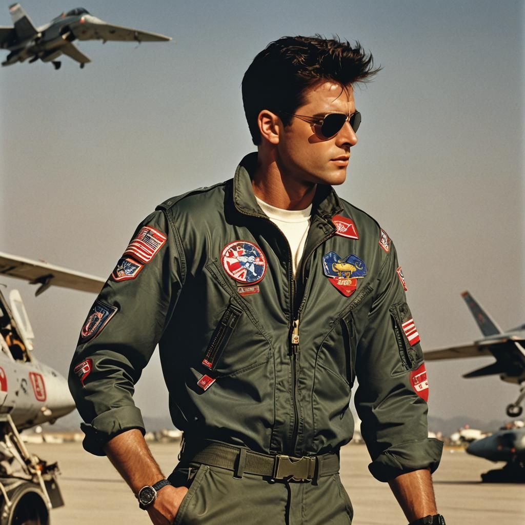 AI Realization of 'Top Gun' Prompt