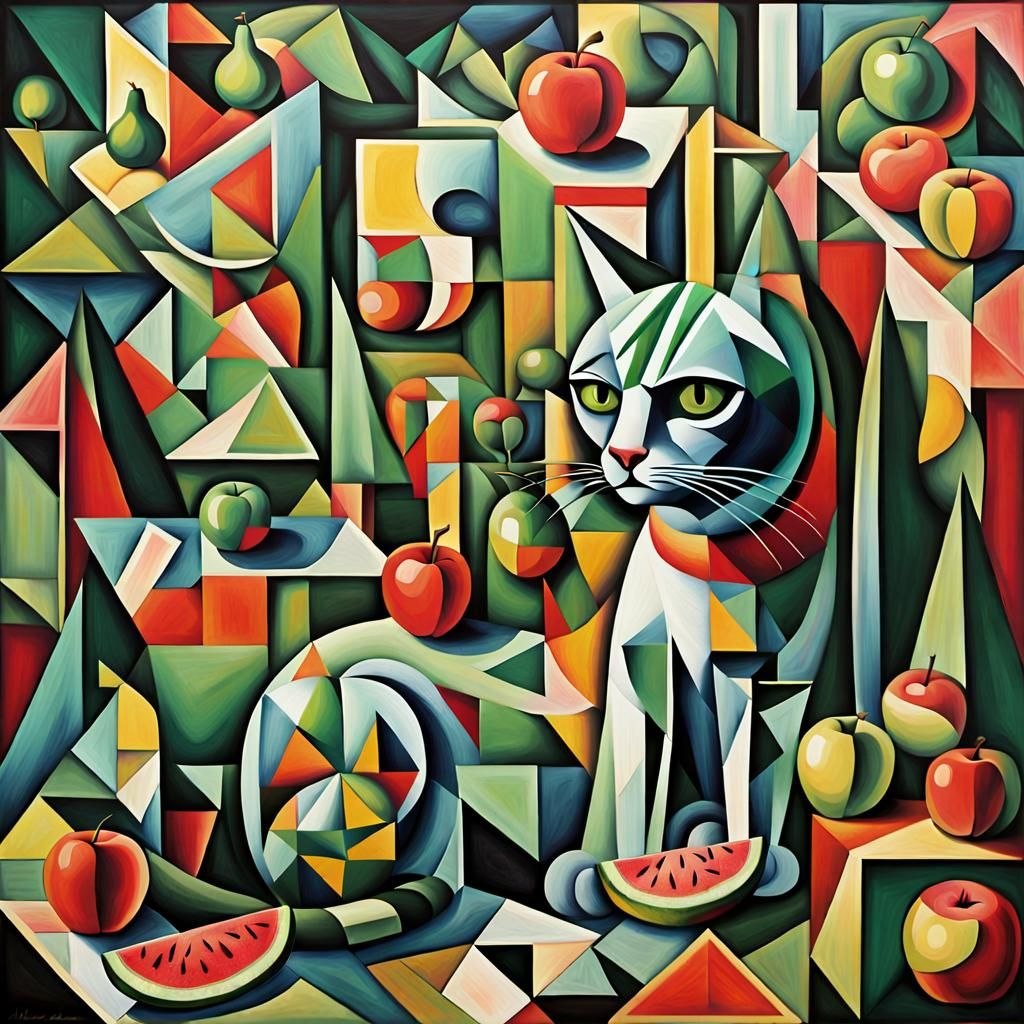 Pablo Picasso cubism still composition