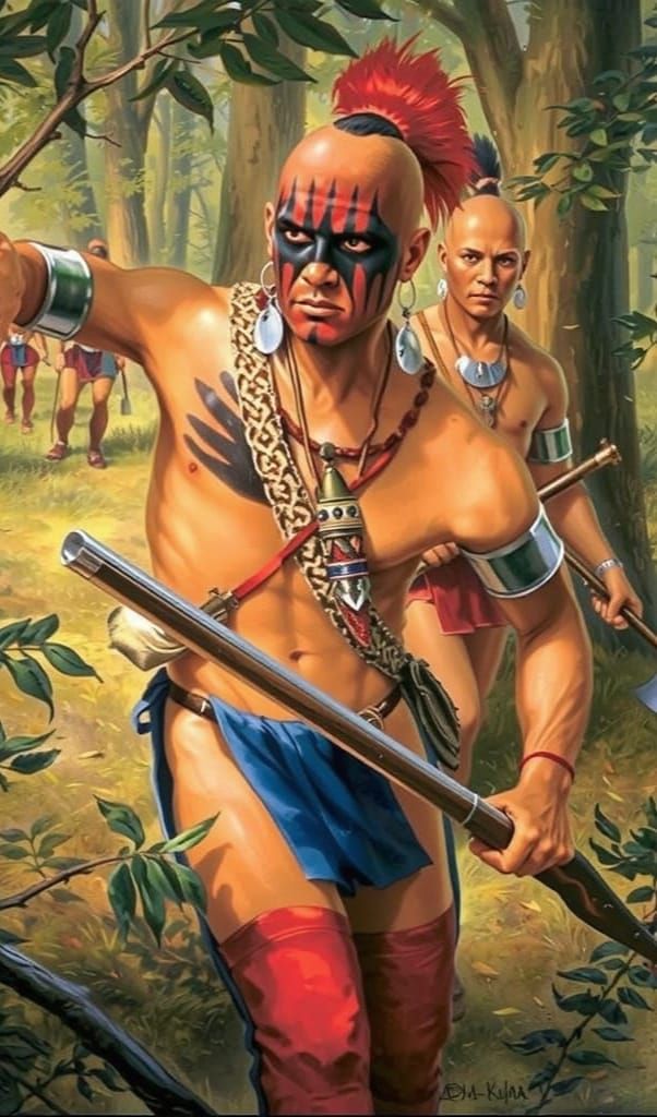 "Silent Blades of the Longhouse"