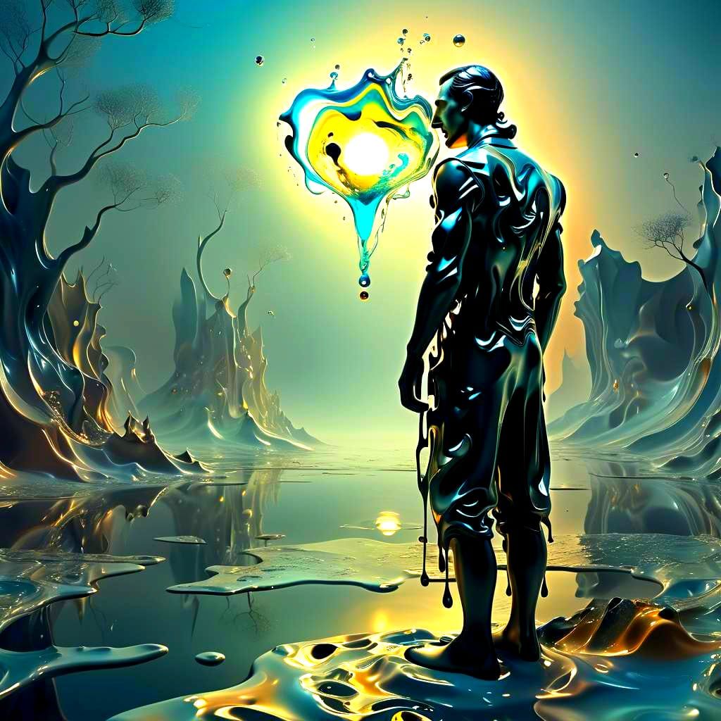 Surreal World of Illusion Canvas Art